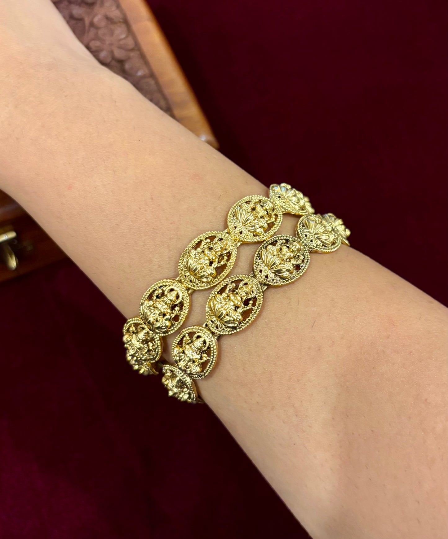 Shrivalli Temple Bangle (Set of 2)