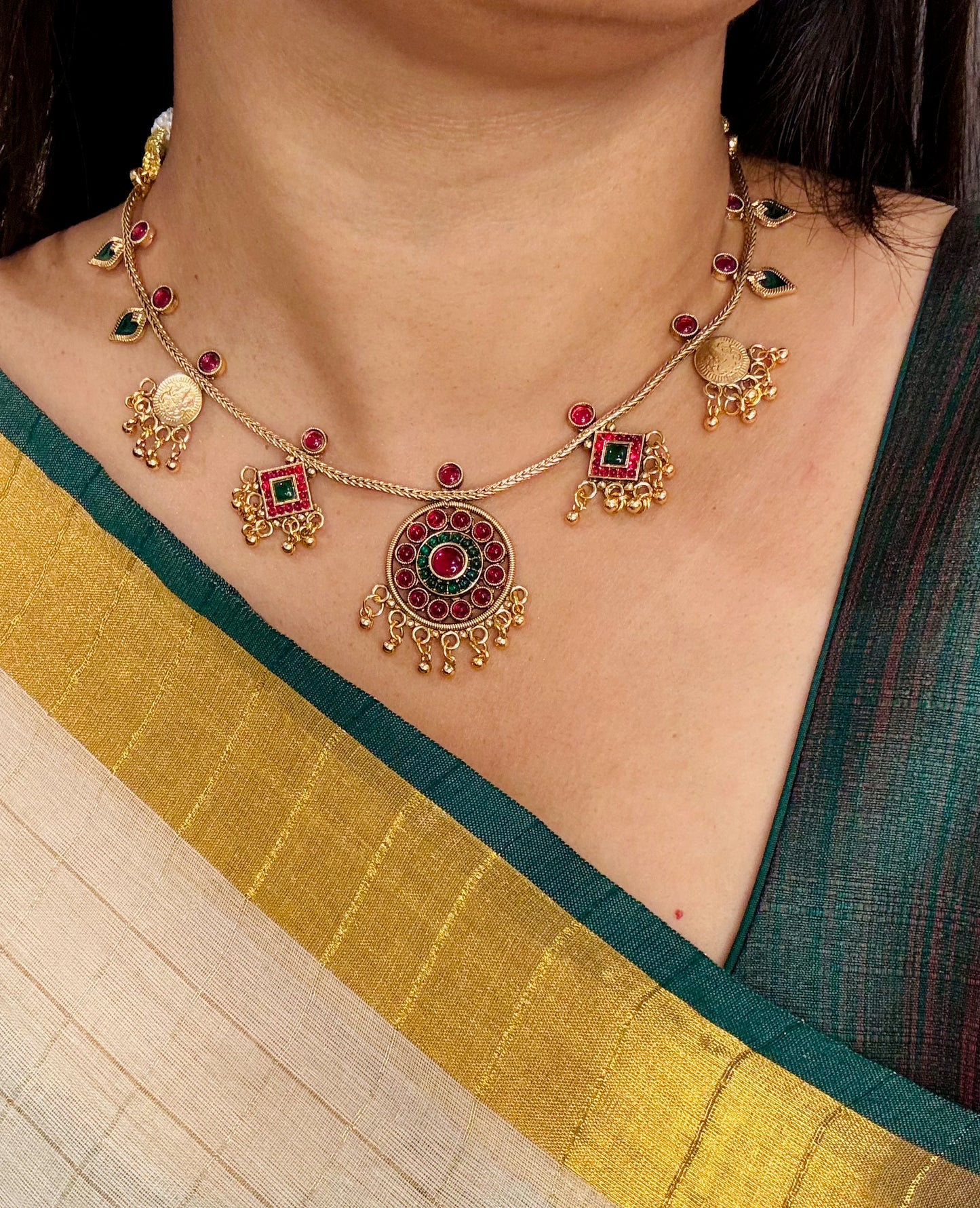 Aradhya Charms Necklace Set