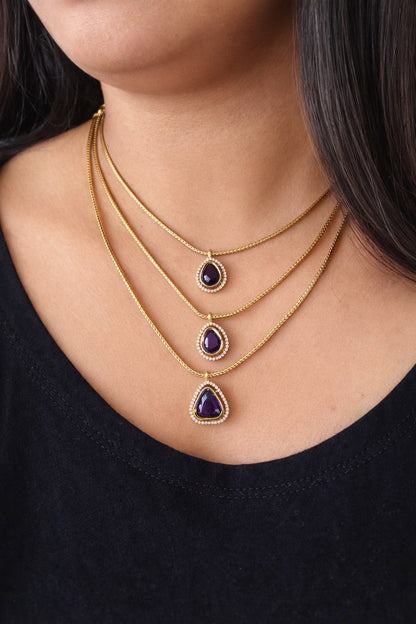Vanya Layered Victorian Diamond Set