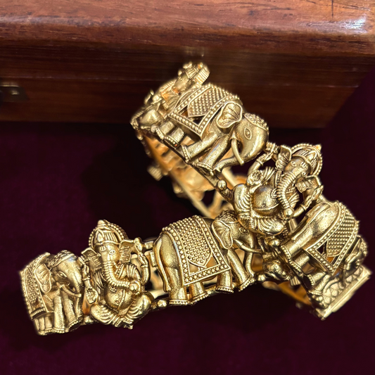 Gajamukha Temple Bangles