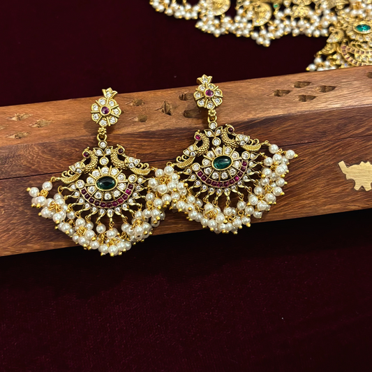 Mayura Guttapusalu Necklace Set