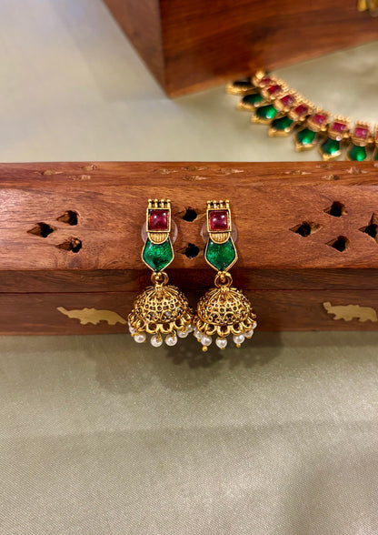 Kovai Palakka Necklace Set 2.0