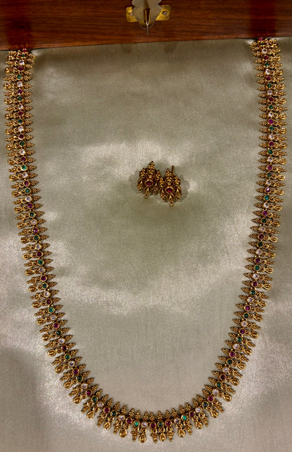 Taarika Antique Long Haram Set