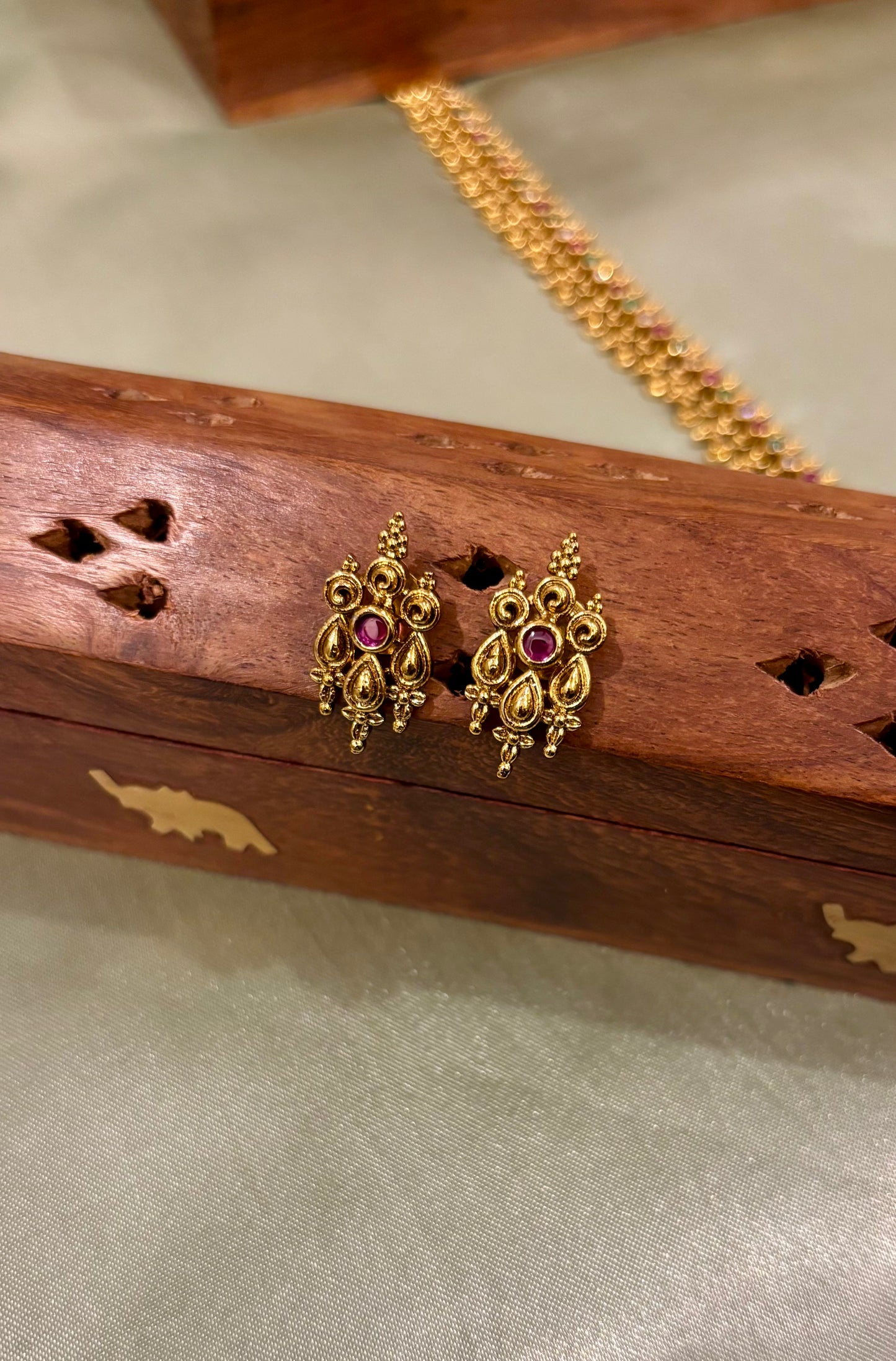 Taarika Antique Long Haram Set