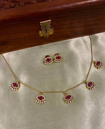 Nayana Charm Necklace Set