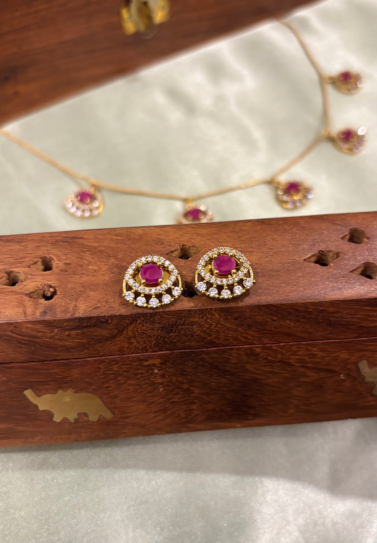 Nayana Charm Necklace Set