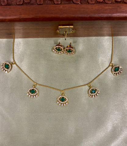 Nayana Charm Necklace Set
