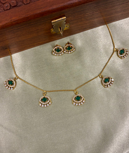 Nayana Charm Necklace Set