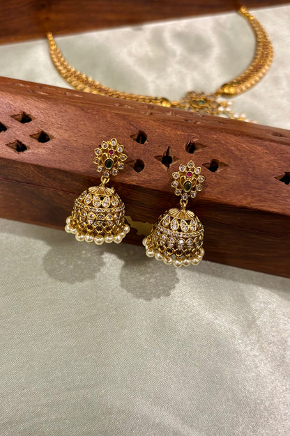 Padma Ratna Hasli Necklace Set
