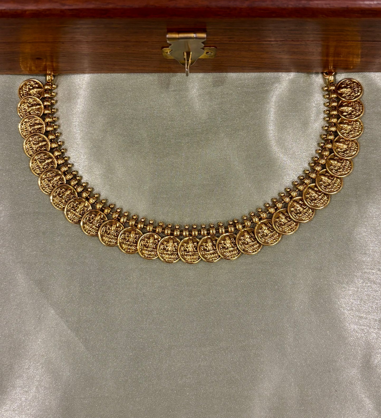 Swarna Lakshmi Coin Necklace