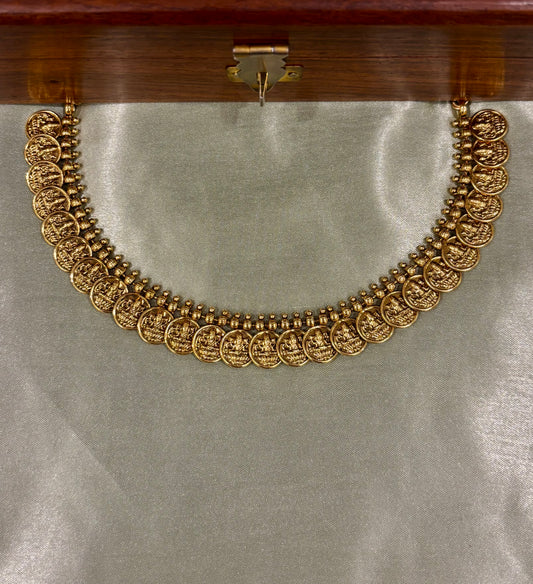 Swarna Lakshmi Coin Necklace