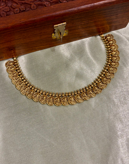 Swarna Lakshmi Coin Necklace