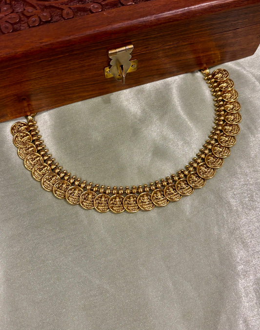 Swarna Lakshmi Coin Necklace