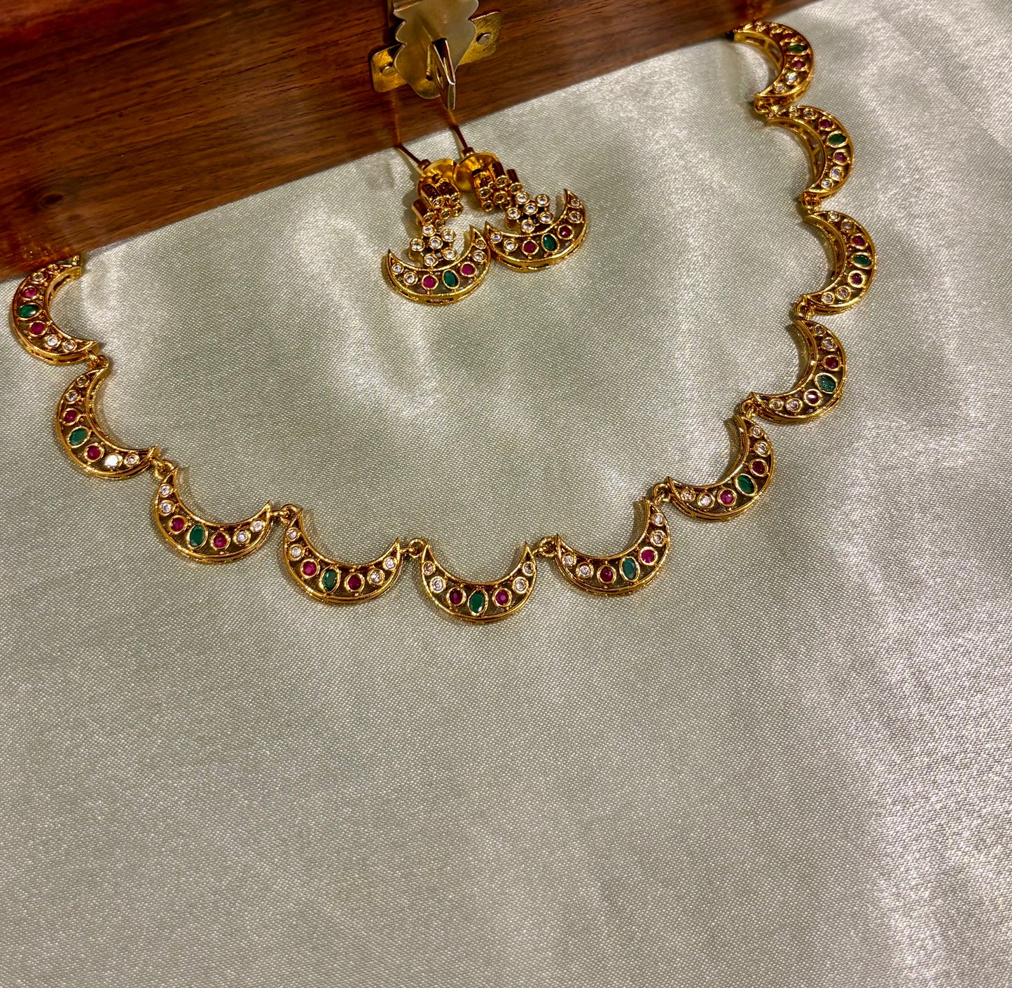 Chandrika Temple Necklace Set