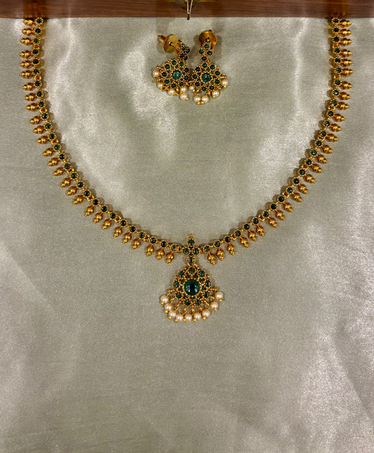 Rathna Attigai Necklace Set V4