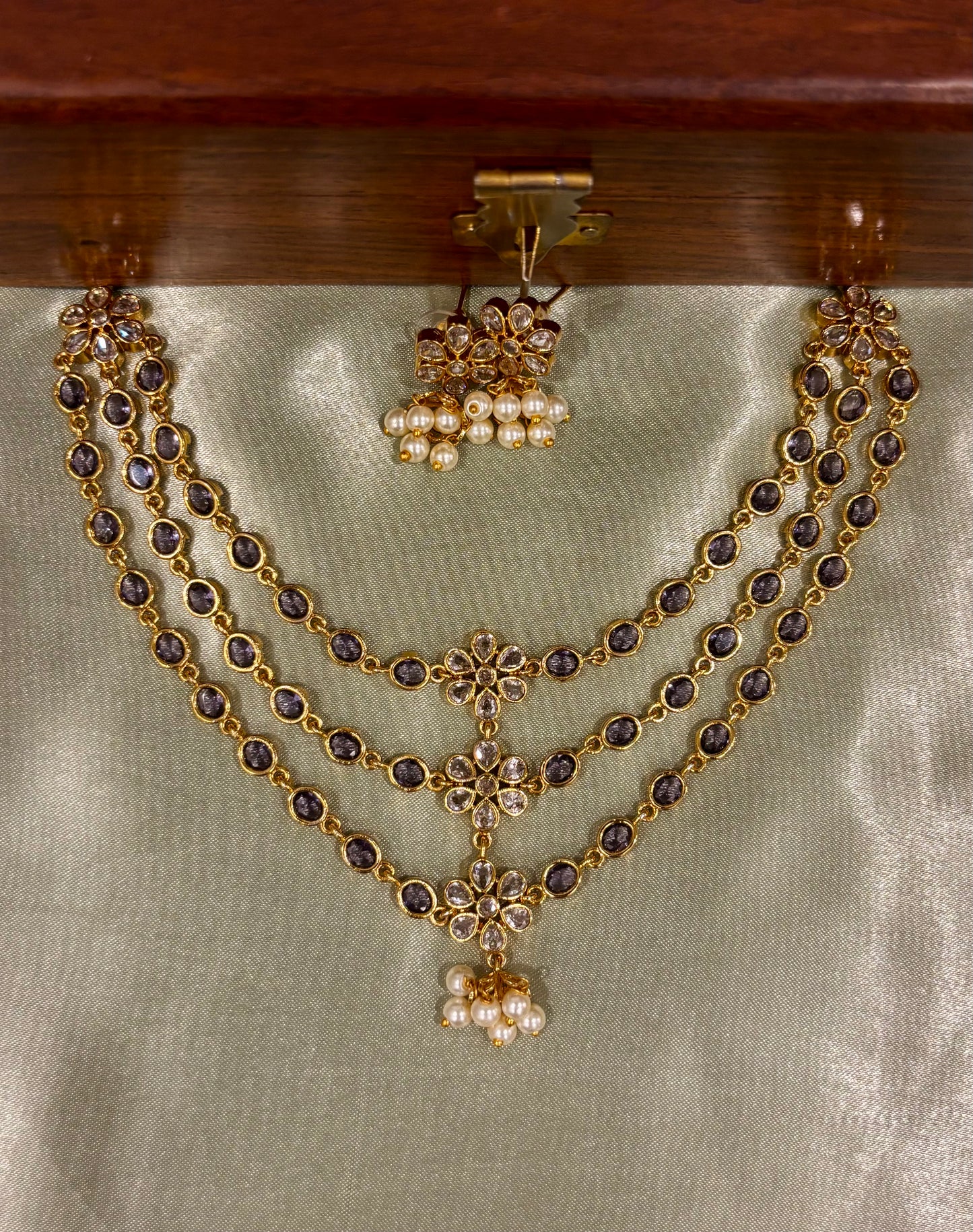 Tarisha Bloom Necklace Set