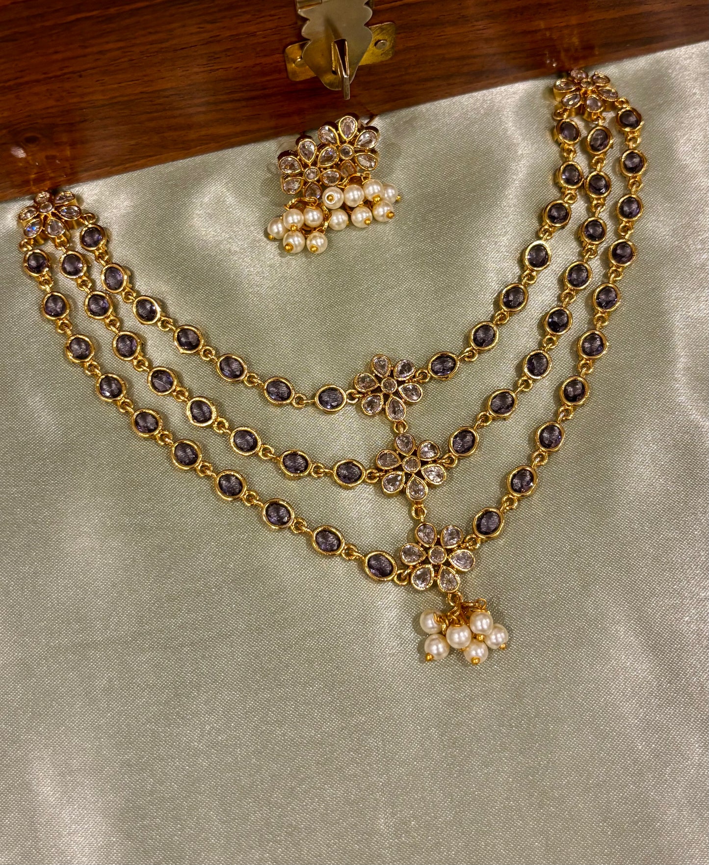Tarisha Bloom Necklace Set