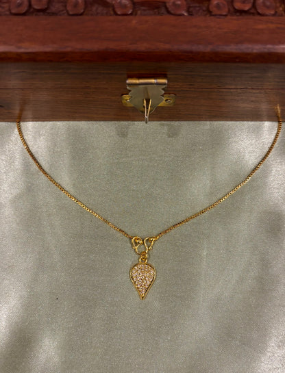 Midhula Gold Plated Diamond Thali