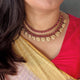 Yashasvi Ruby Coin Necklace Set