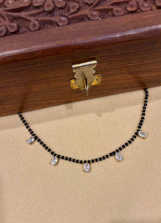 Aira Crystal Drop Mangalsutra