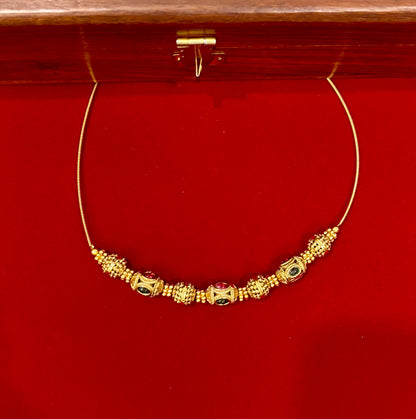 Manimala Bead Style Necklace.