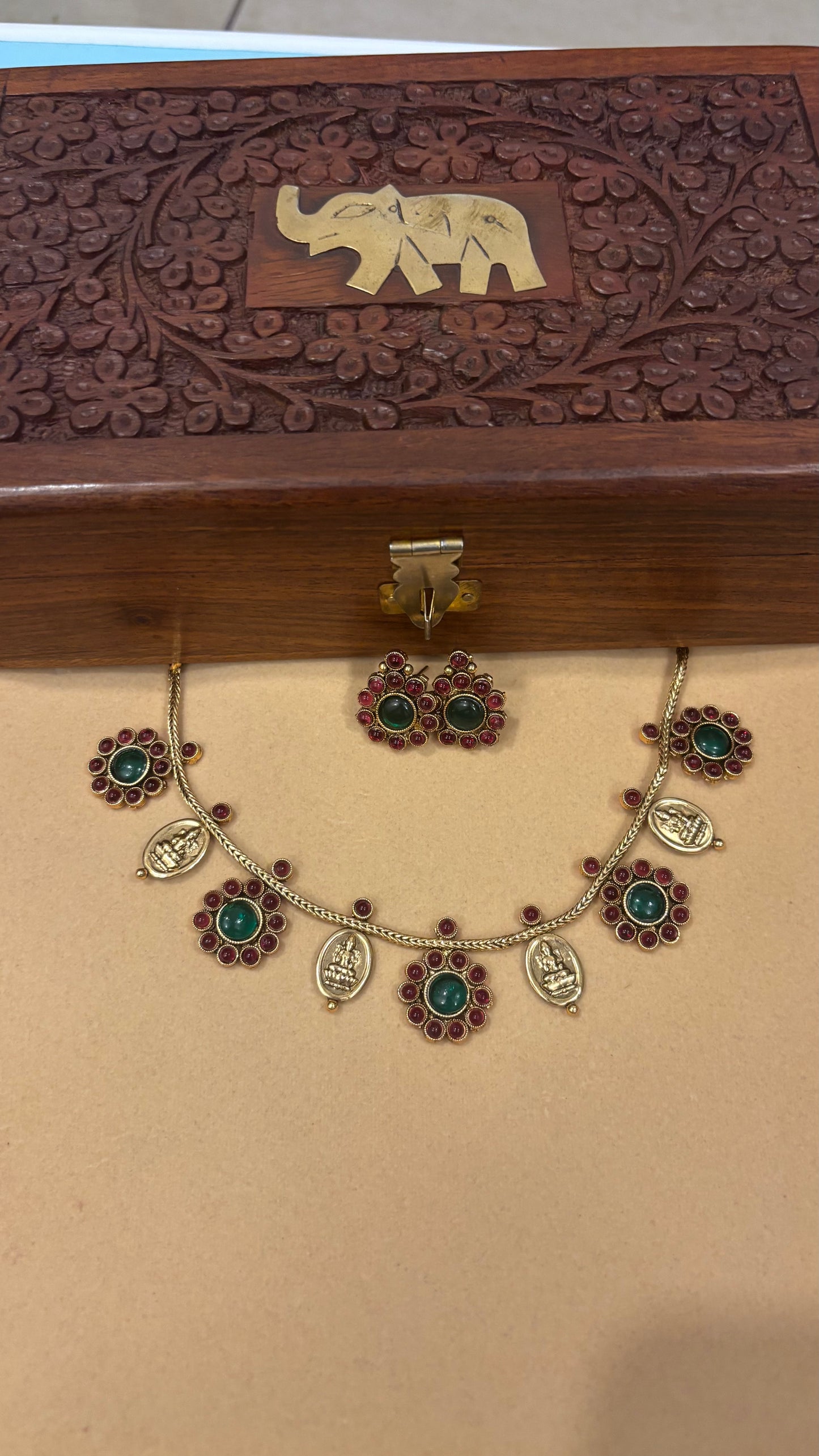 Srika Kemp Coin Fusion Necklace Set V2