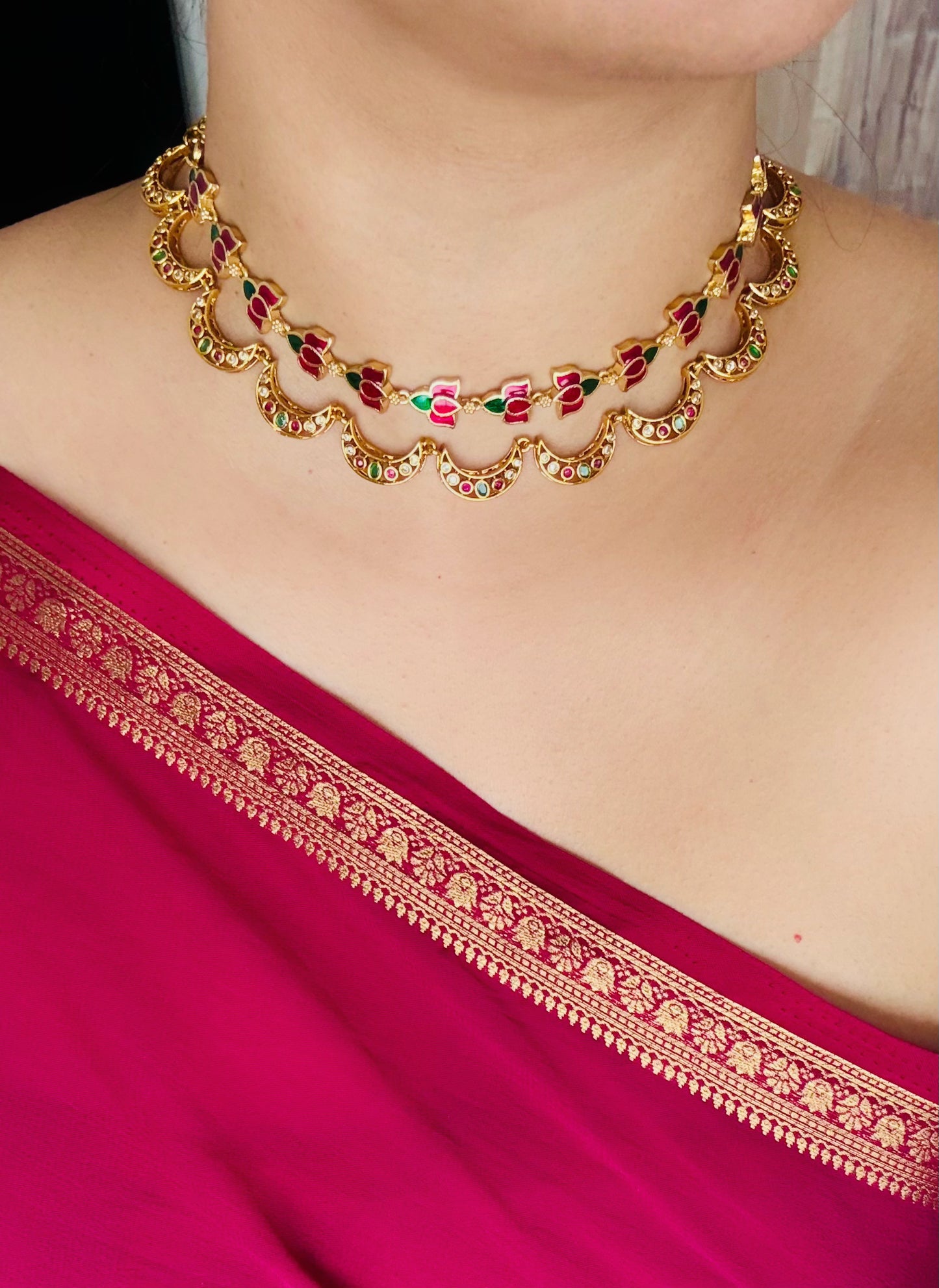 Raga x Chandrika Choker Combo
