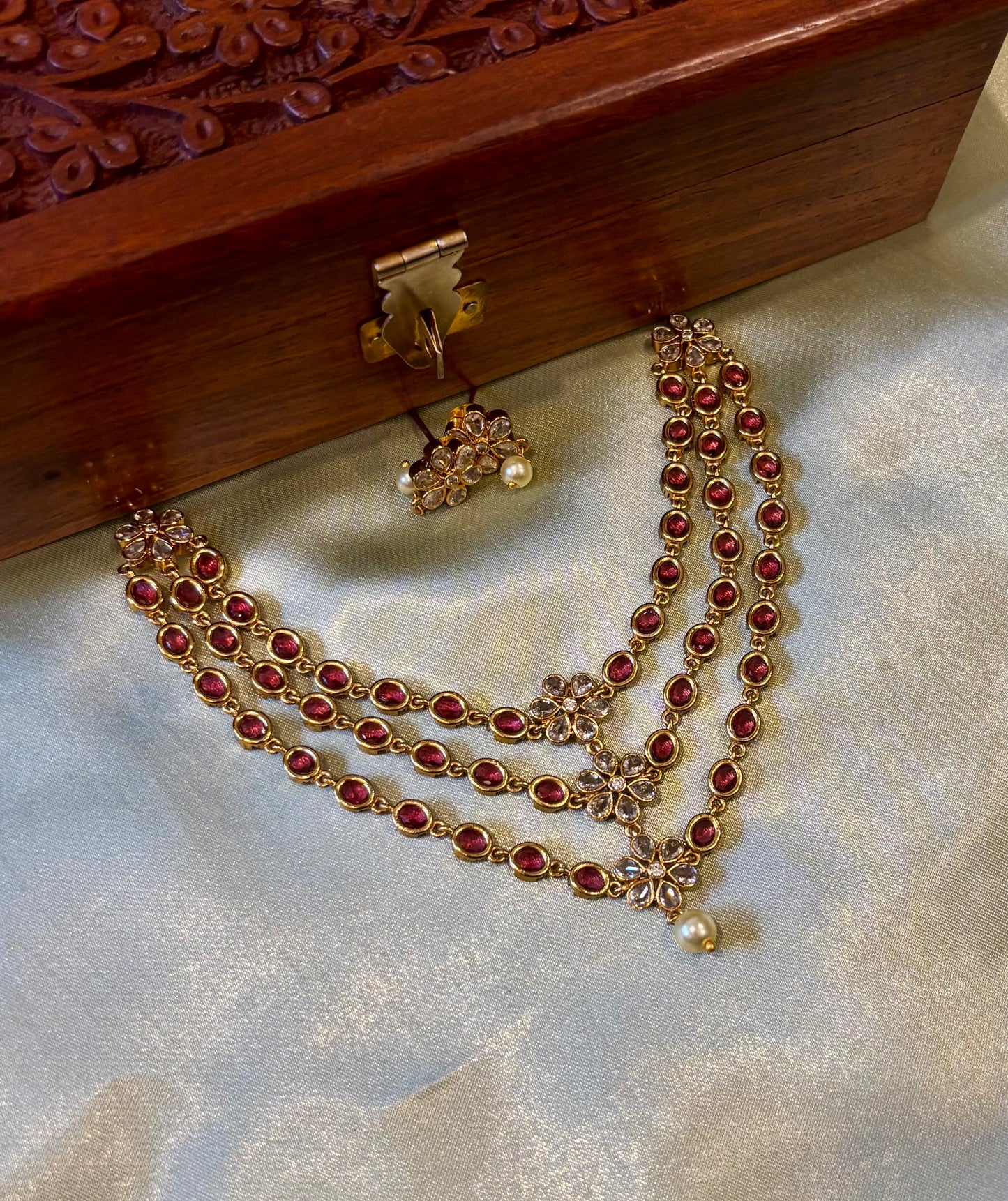 Tarisha Bloom Necklace Set