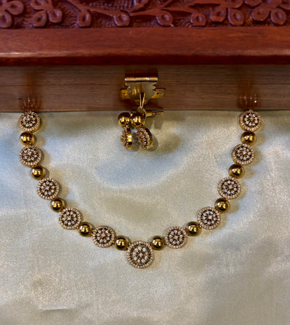 Mridula Premium AD Bead Choker
