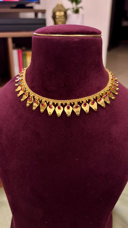 Nithya Gold Plated Tradtional Thalikootam Necklace