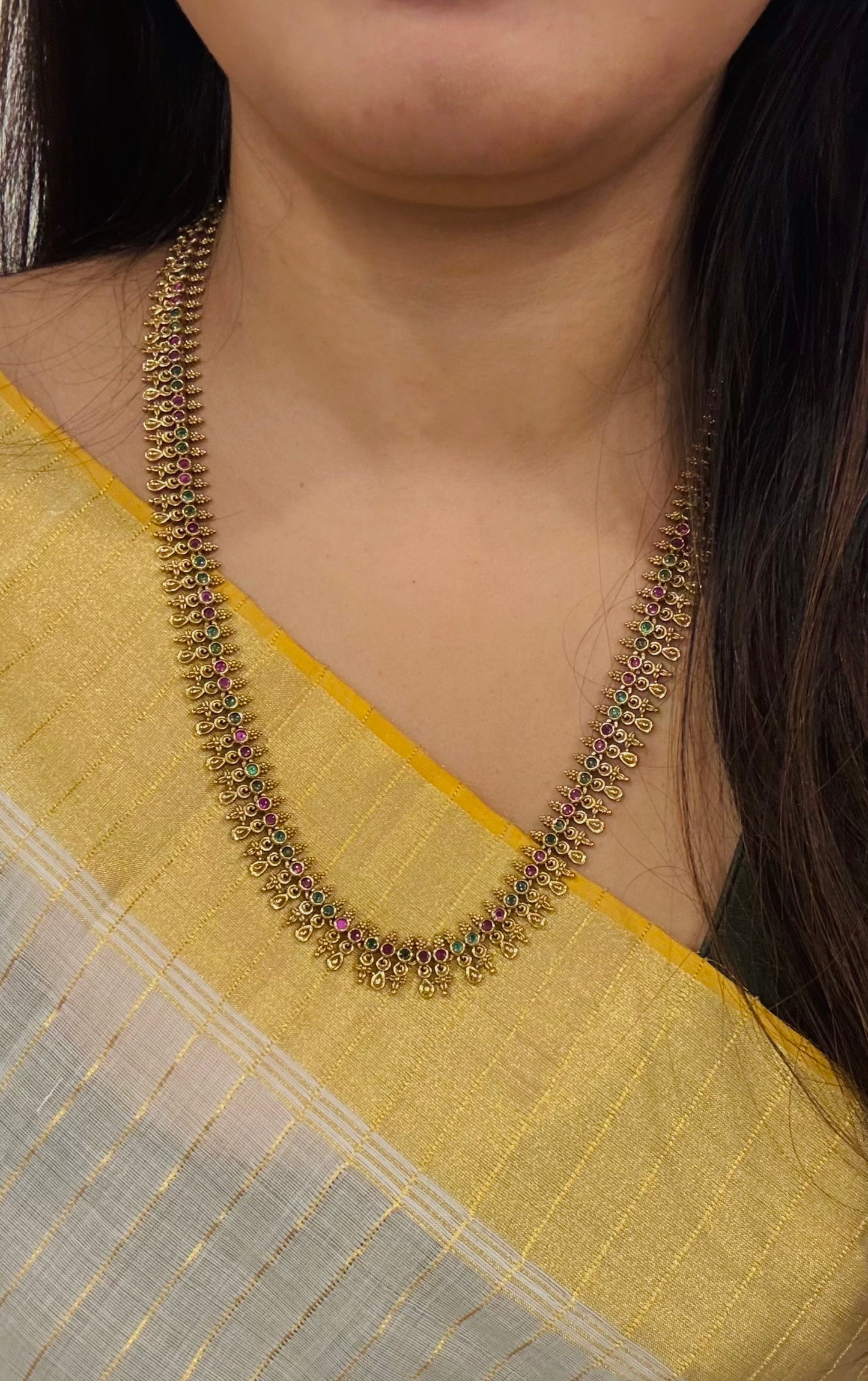 Taarika Antique Long Haram Set
