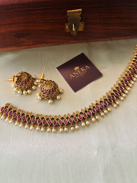 Roja Premium Kemp Stone Choker