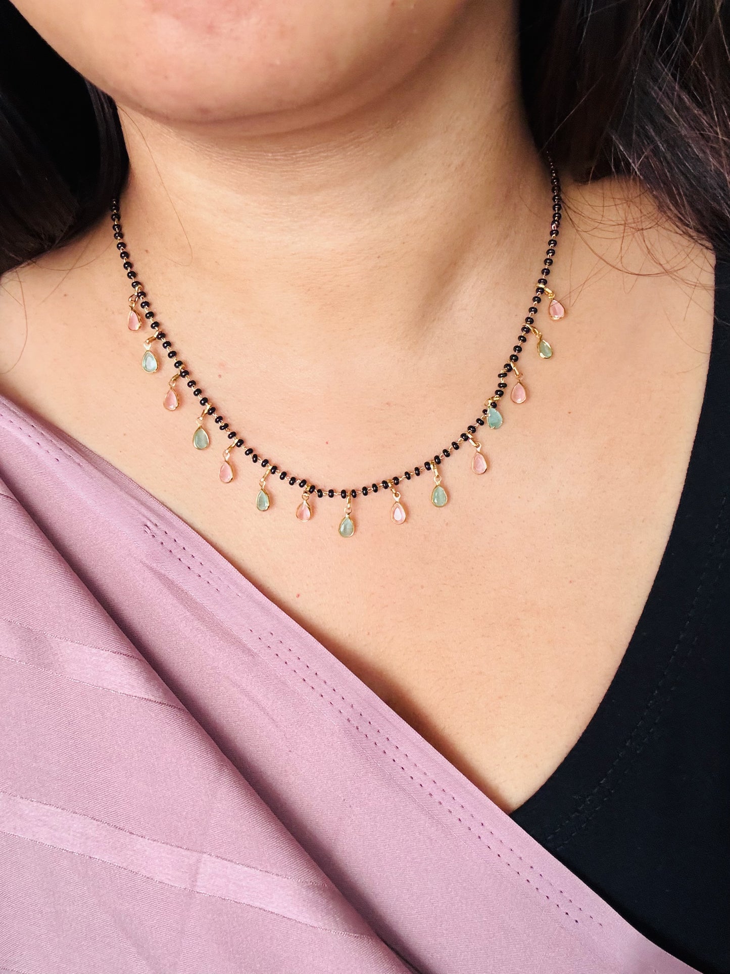 Aarini Pastel Drop Mangalsutra